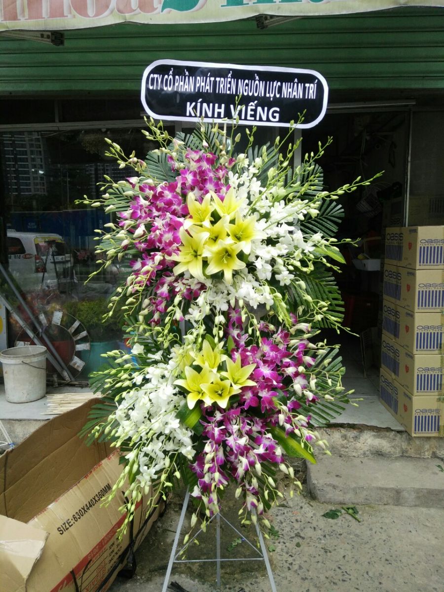 Dịch vụ điện hoa giao hoa tận nhà tại Huyện Gò Công Tây Tiền Giang