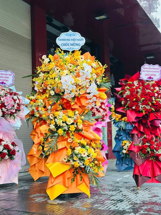 hoa khai trương Cao Lãnh