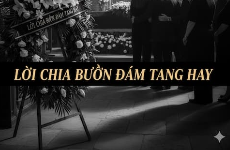 lời chia buồn đám tang hay