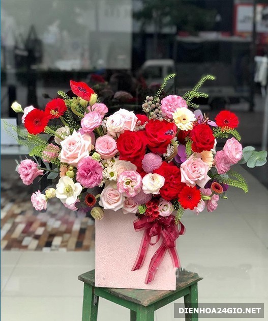 Bình hoa đẹp tặng sinh nhật  Shop hoa tươi Hà Nội Elise flowers