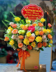 Lẵng Hoa Đẹp Tặng Sinh Nhật