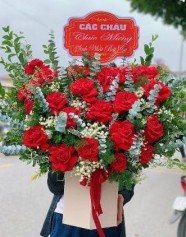 Giỏ Hoa Chúc Mừng Đẹp