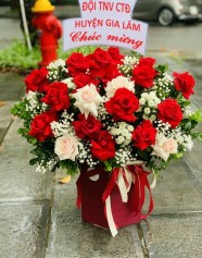 Giỏ Hoa Hồng Đẹp