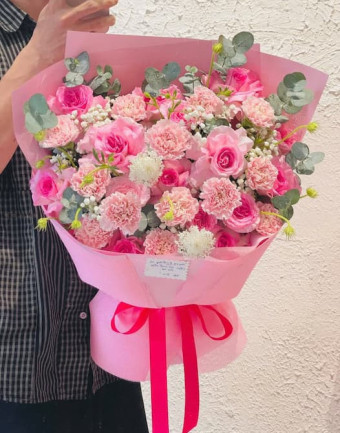 Bó Hoa Hồng Sinh Nhật – Dịu Dàng Yêu Thương