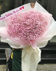 Bó Hoa Baby Hồng Giá Rẻ