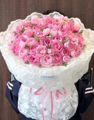 Bó Hoa Hồng Pastel– Ngàn Đóa Yêu Thương