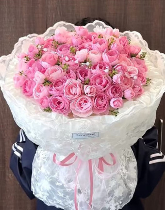 Bó Hoa Hồng Pastel– Ngàn Đóa Yêu Thương