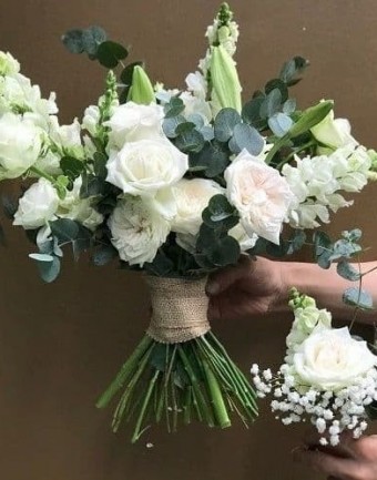 hoa cưới phong cách Hàn Quốc