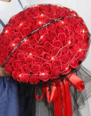 Hoa Sáp Thơm Tình Yêu Valentine