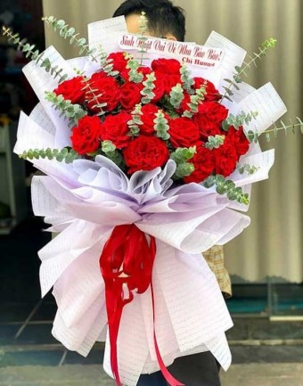 Bó Hoa Hồng valentine 142