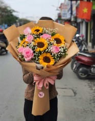 Bó Hoa Chúc Mừng Đẹp