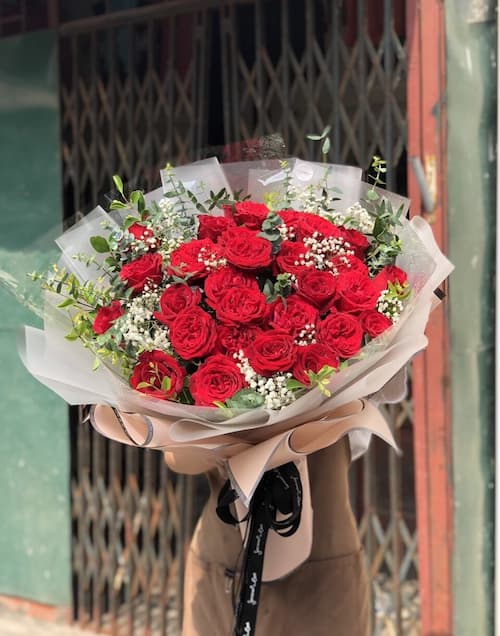 bó hoa hồng nhập khẩu